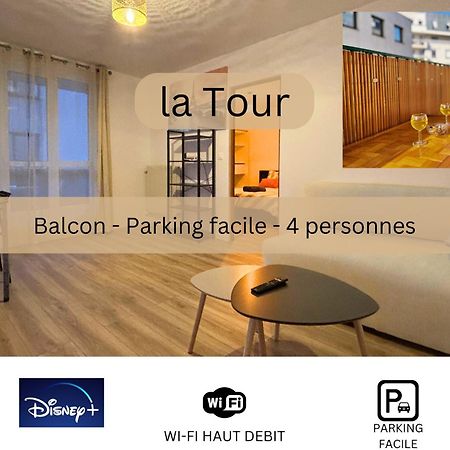 La Tour - Tout Confort - Hypercentre - Balcon #Sirdest Franconville  Exterior photo